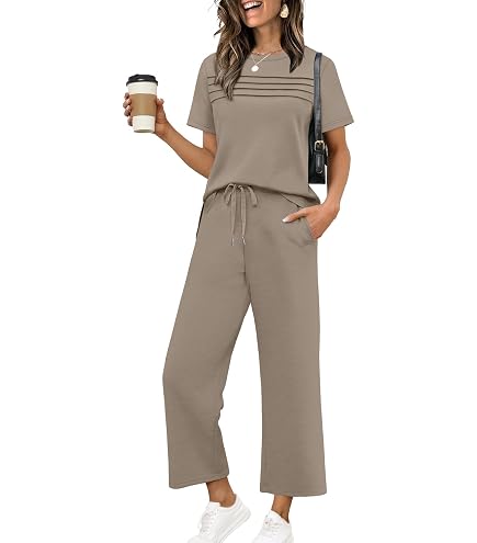 Amazon.com: WIHOLL Lounge Sets for Women 2 Piece Business Casual